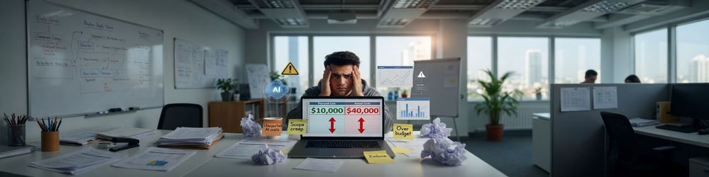 AI Forecasting Mistakes: The $10K AI Project That Almost Cost $40K Header